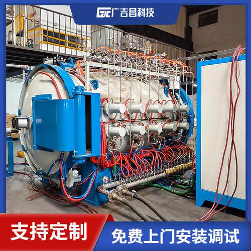 广吉昌科技 陶瓷纤维气相沉积炉 氧化锆烧温烧结炉 现场安装