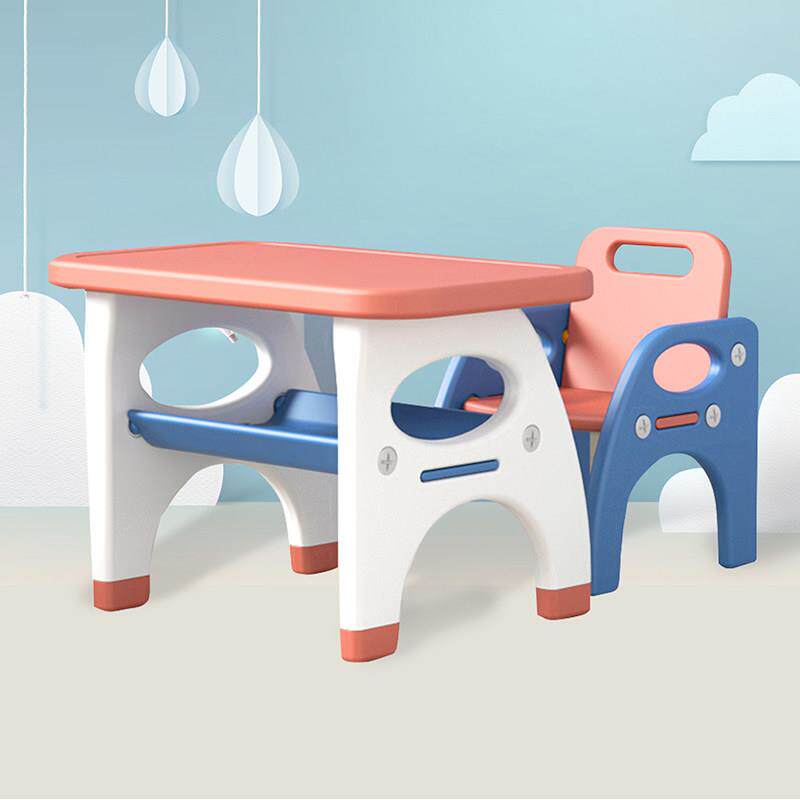 儿童桌椅套装家用幼儿园学习写字书桌宝宝吃饭画画手工塑料小桌子