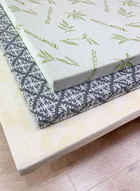 EQF76STS8M4F高密度海绵床垫高密厚硬加海绵垫1.m床学生宿舍单人8