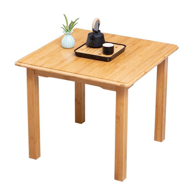 ll四方桌家用小方桌实木小户型正方形餐桌学习写字楠竹饭桌子经济,住宅家具,实木餐桌,淘宝优惠券,粉丝福利购,淘宝优惠卷