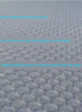 气泡膜雪白宽100cm 长100米 单面7C加厚包装泡沫 广东包邮气泡袋