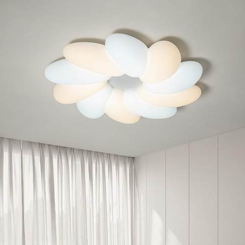 北欧客厅大灯led吸顶灯超亮2024新款书房灯护眼卧室灯高级感网红