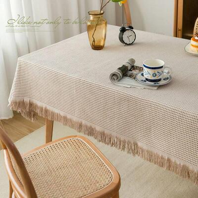 checkered tablecloth rectangular square table picnic cloth