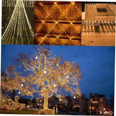 50/100/200/330 LED Solar Light Outdoor Lamp String Lights 1