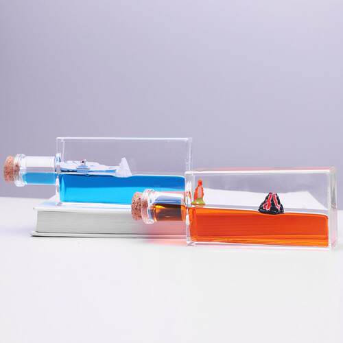 款流瓶泰坦克号油滴液体446沙漏摆件漂减压神新器尼摆件学生礼物
