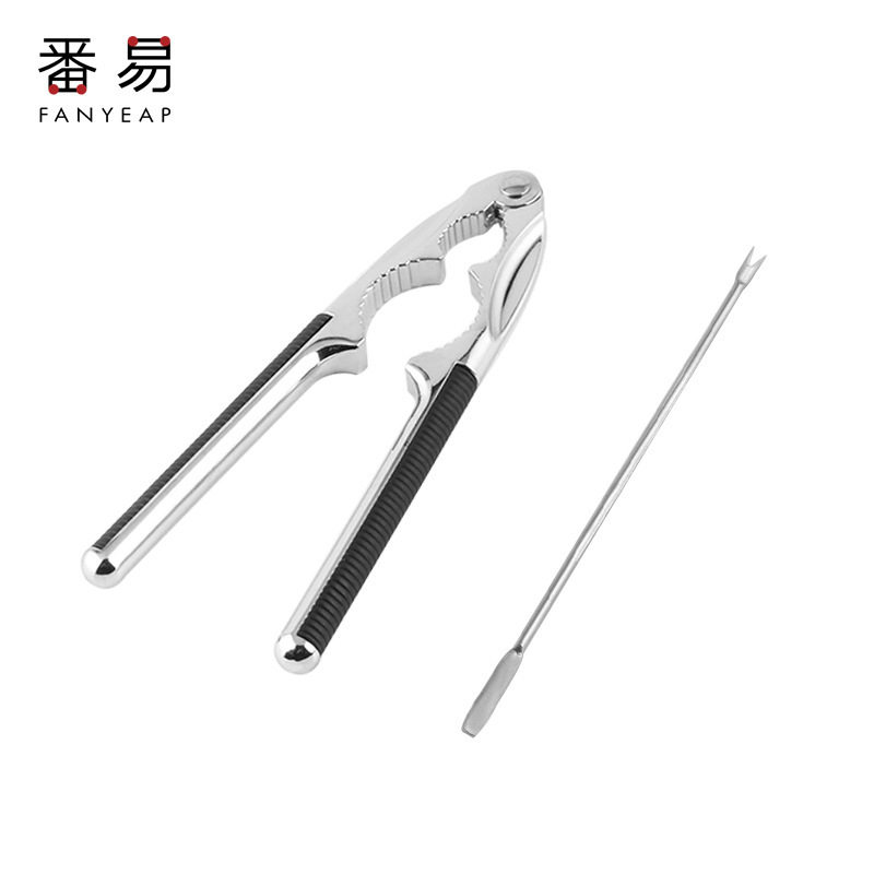 多功能加厚核桃夹子剥核桃工具剥壳器山核桃钳坚果榛子金属剥核桃
