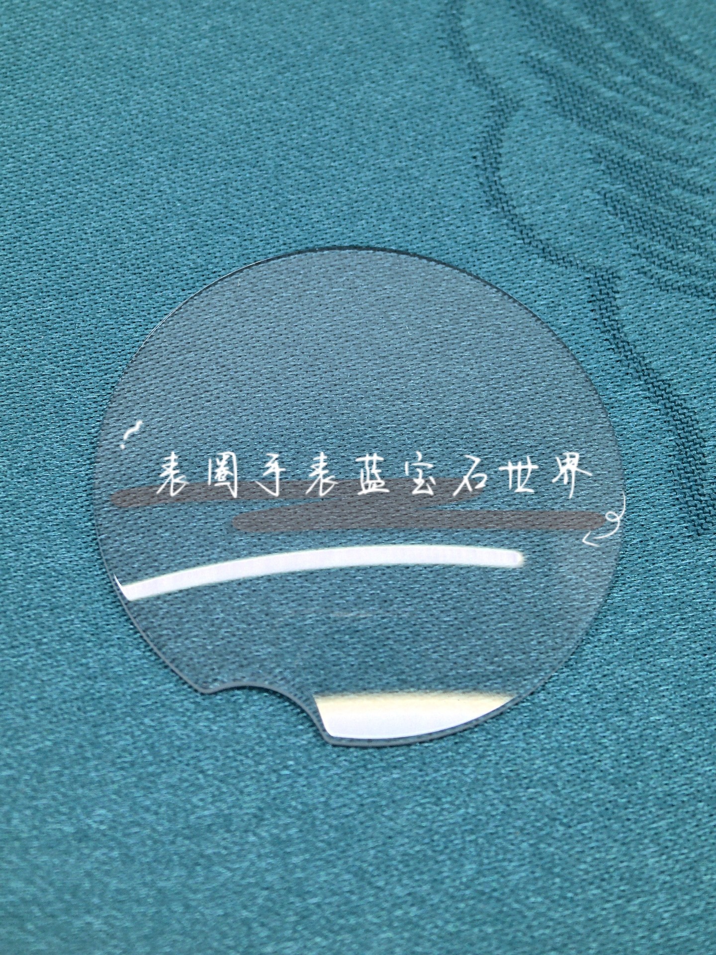 全新适配 卡地亚 开口圆双卜蓝宝石 蓝气球系列 好清晰蓝宝石