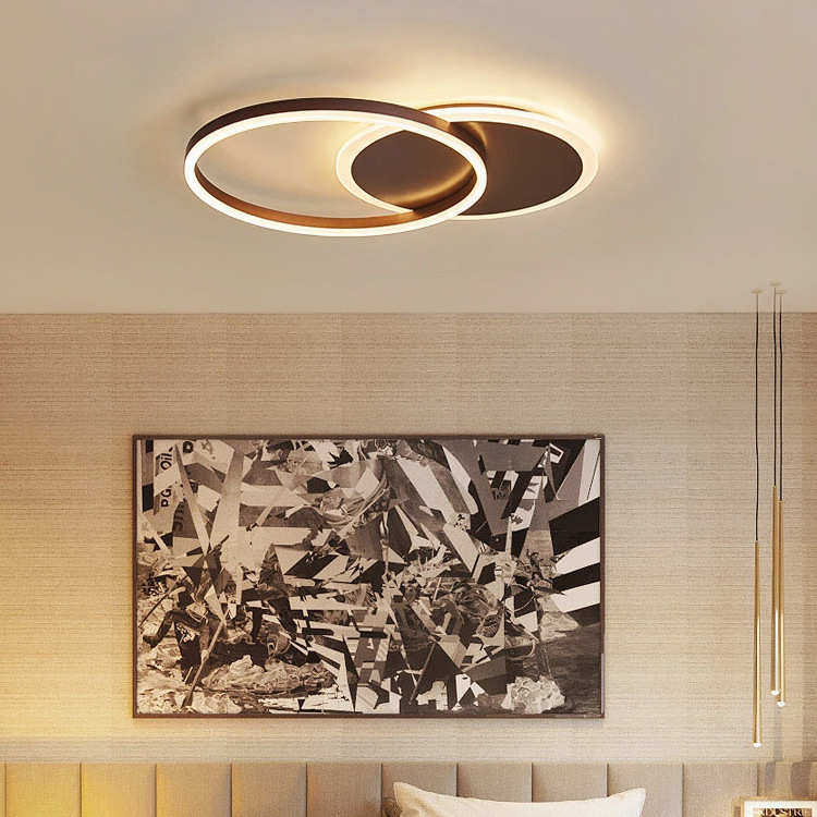 北欧餐厅吸顶灯 简约现代客厅书房卧室灯个性创意客房铁艺LED灯具,家装灯饰光源,智能吸顶灯,淘宝优惠券,粉丝福利购,淘宝优惠卷