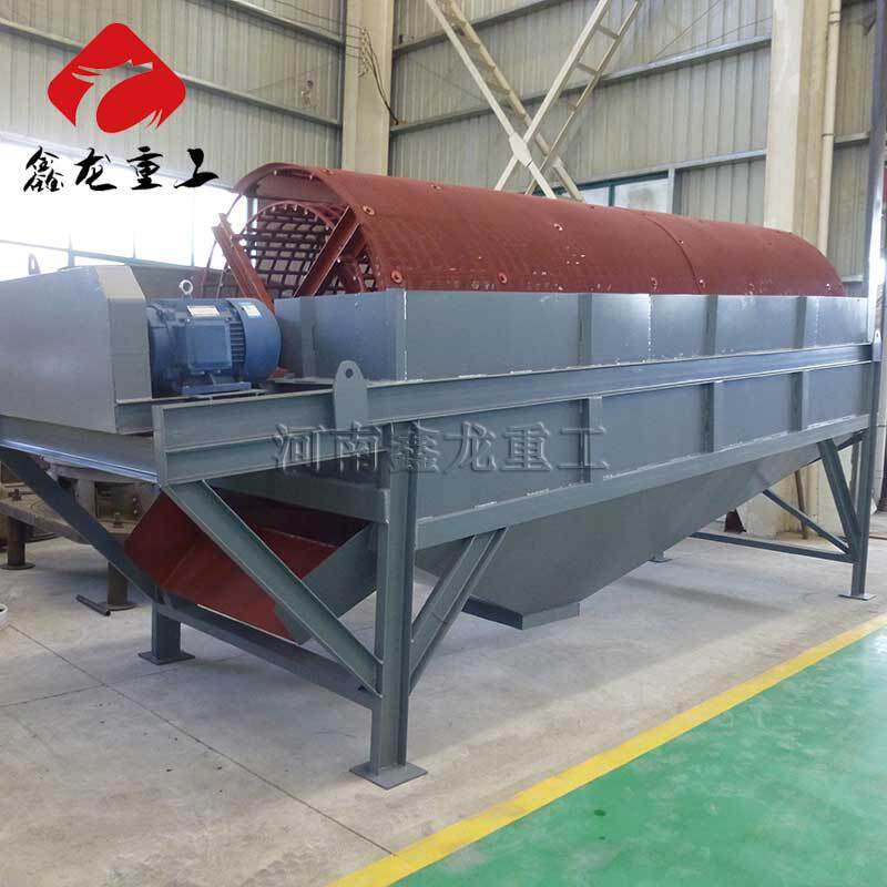滚筒筛厂家滚筒筛分机价格重型双层筛沙机无轴滚筒筛