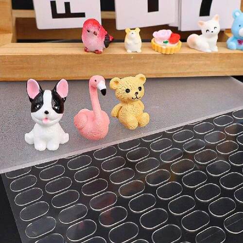 32/300PCS Double-sided Adhesive Dots Clear Removable Sticky