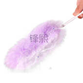 F諃2除尘灰鸡毛掸子性静电掸子家用扫车窗用加长可伸缩刷子