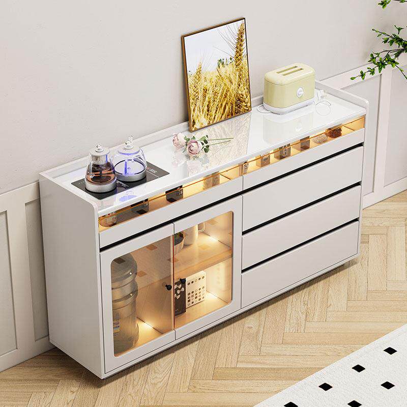 可定制茶吧机餐柜一体2025新款家用柜子小型台式桌面智能茶水柜