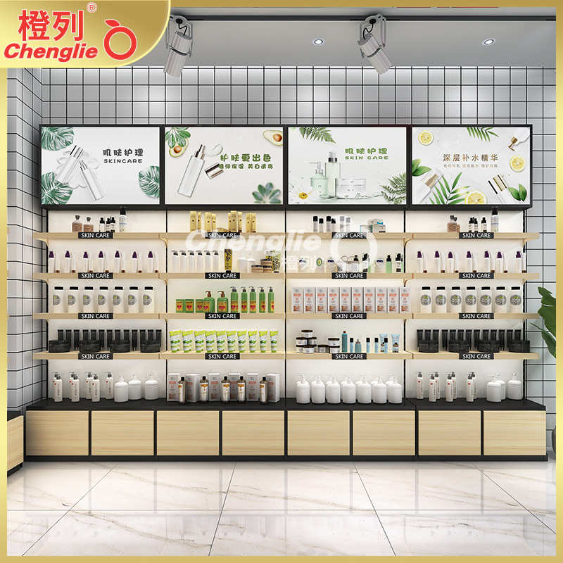 源头工厂 全金属烤漆多层展示柜 可定制集合店生活馆商品陈列柜