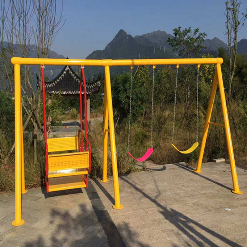 儿童秋千户外幼儿园大型秋千架小区庭院室外成人组合秋千游乐设备