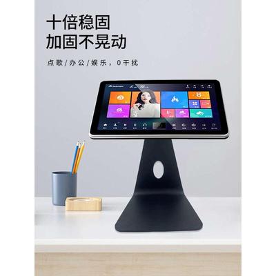 桌面台式支架底座电脑显示器电视触摸屏一体机标准加强稳固型挂架