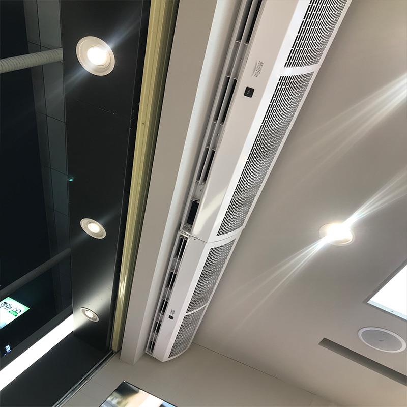 绿岛风风幕机超市商场门帘机工厂防尘空气幕 1.2米风帘机FM3512H