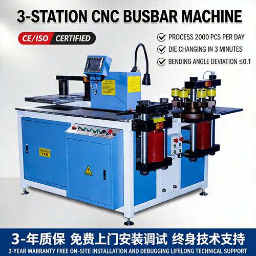 Customized Closed-type CNC Busbar Processing Machine