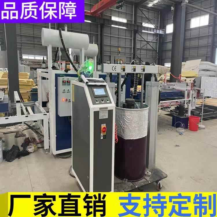 大板热贴机 全自动上下板玻镁板覆膜机 竹木纤维木饰面板覆膜机