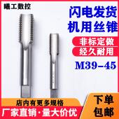 直槽切削螺丝攻 机用螺丝攻M39M40M42M44M45X1X1.5X2X3细牙非标