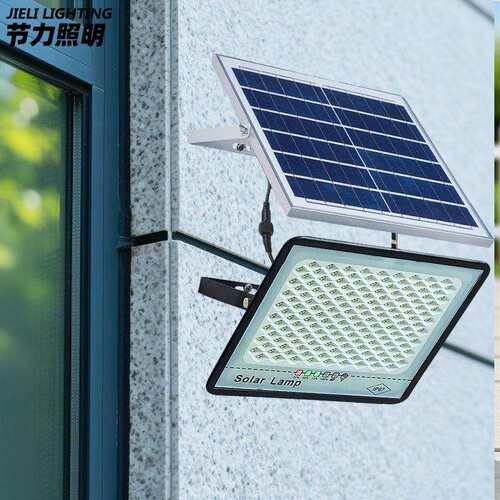 厂家直售太阳能投光灯户用外庭院灯新DJL-MTXTG照农村家LE明高亮