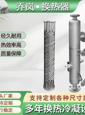 预热回收换热器耐腐蚀螺旋缠绕管式换热器间壁式缠绕导热油蒸E18
