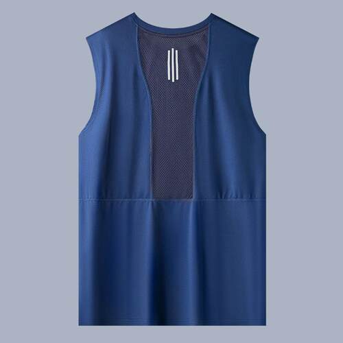 4-piece set of men's summer short-sleeved sleeveless vests