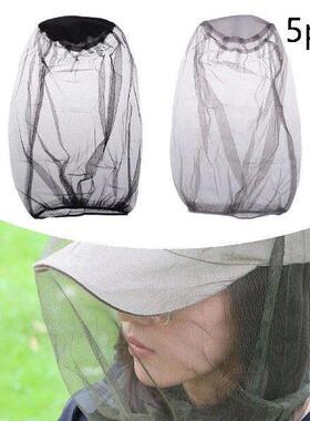 10Pcs Fly Head Net Mesh Netting for Backpacking Outdoor
