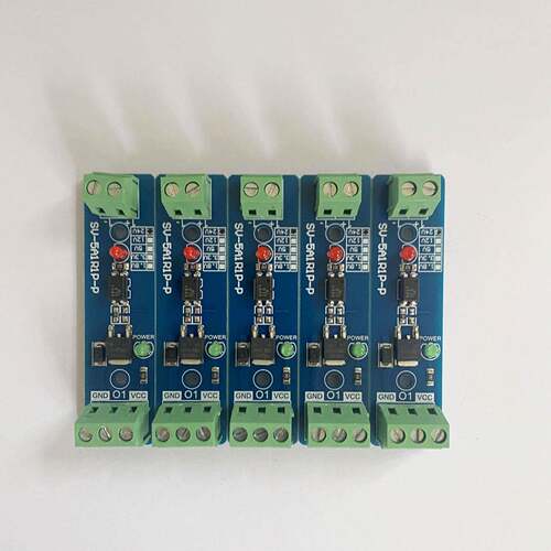1-12路PLC放大板输入通用输出NPN/PNP光耦隔离板晶体管板5V12V24V