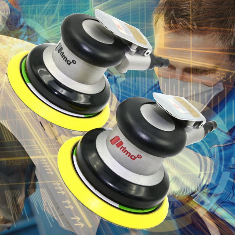 p灰rima气动打机工业级高CSF速干磨机头汽车光腻子吸尘磨磨磨砂纸