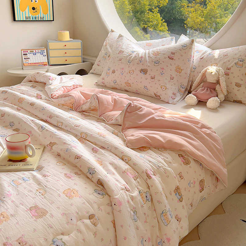 薄单双空调水洗被机被夏可夏季学生宿舍皱皱被子人夏凉款被棉,床上用品,化纤被,淘宝优惠券,粉丝福利购,淘宝优惠卷