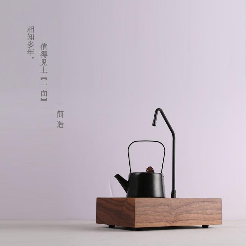 出水煮茶一体式抽水电陶炉功夫茶具预约定时自动上水小电陶炉