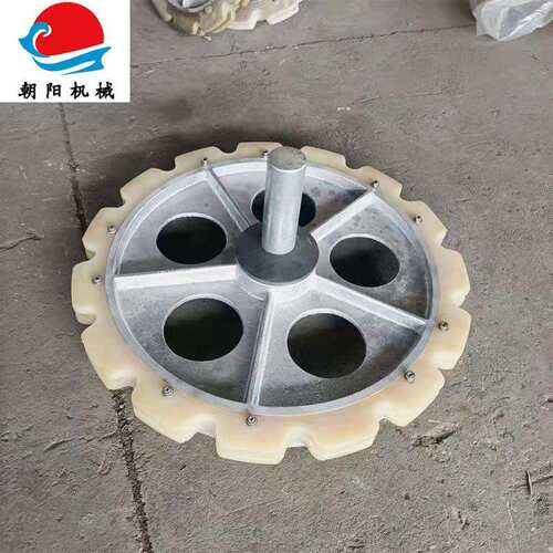 家禽屠宰配件导向轮厂家直供鸡鸭鹅禽类宰杀流水线配套转向滑轮