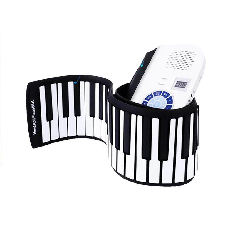 初学者练习便携式折叠61键手卷电子钢琴加厚专业版家用学生款