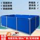 帆布鱼池防水布支架养鱼水箱加厚家用游泳池水池蓄水户外刮布养殖