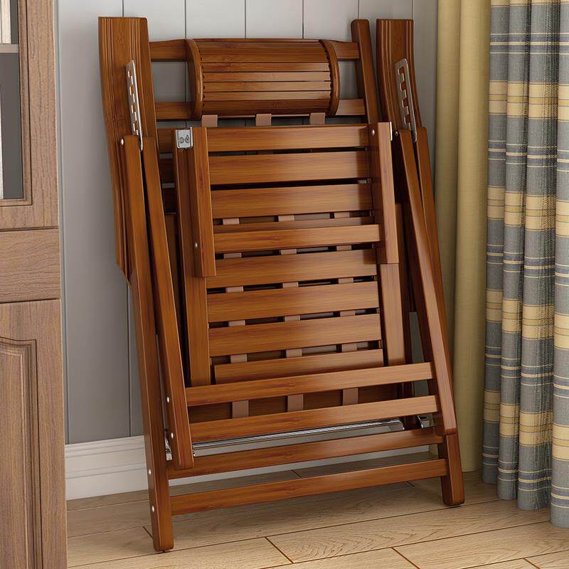 阳台躺椅夏季乘凉户外休闲可折叠竹摇椅懒人摇摇椅家用老人逍遥椅