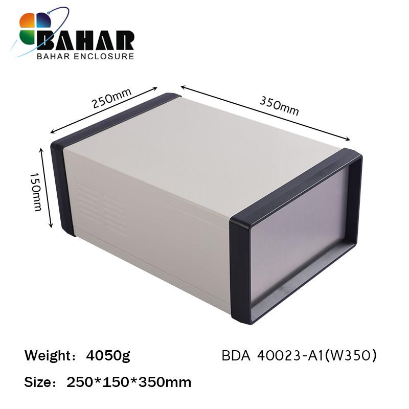 金属主机壳铁外壳设备仪表壳BDA40023(W350)工控机箱巴哈尔壳体