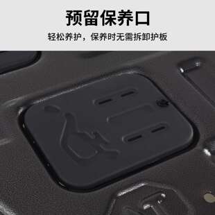 25款极氪9X混动版底盘护板铝镁合金原厂改装专用挡板车底防护板