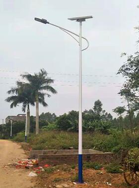 工太阳能程灯户d外6米新农村大功XVZ率家用体庭院le一化太阳能路