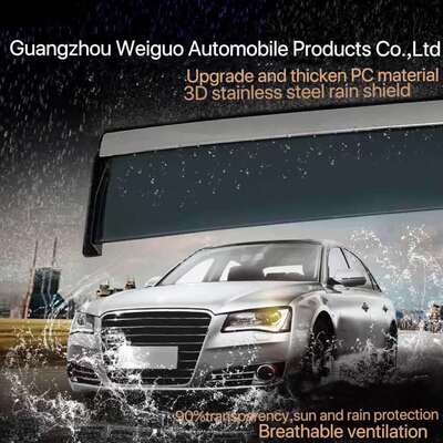 适用吉利银河L7晴雨挡车窗雨眉遮阳板改装防雨WindowVisor