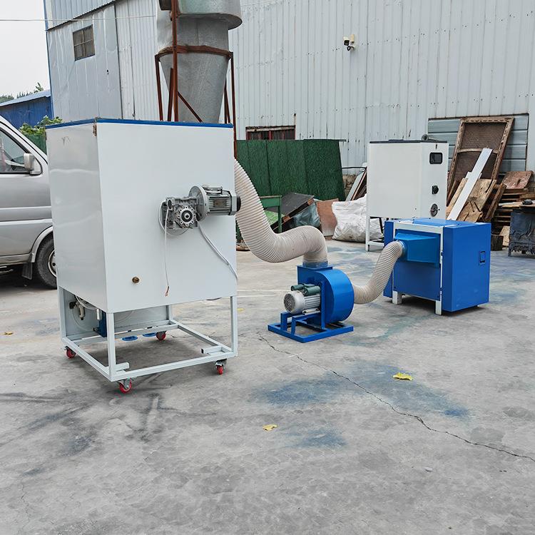 珍珠棉泡沫颗粒都可填充丝绵再生棉开松机玩具枕芯抱枕破棉机