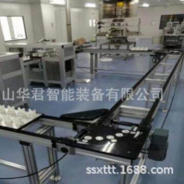 工装盘托盘倍速链小模组驱动头尾链条式输送机