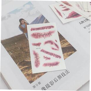 Halloween tattoo sticker horror surgery wound sticker万圣节