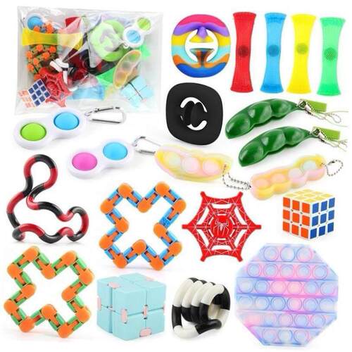 Anti Stress Fidget Toys Finger Figet Spiner Popit Pop It1