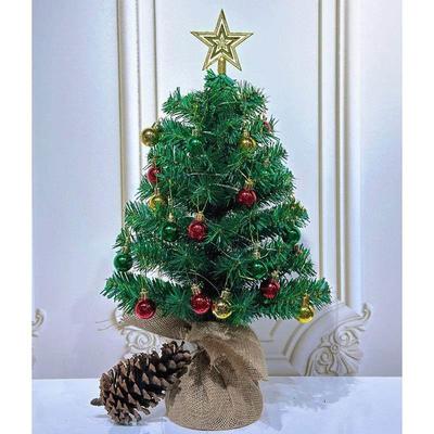 Christmas Green Christmas Tree Pink Shining圣诞树发光粉色桌