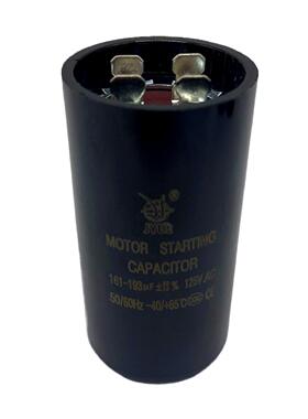 全新CD60启动电容器110V125V161-193UF/189-227uf/216-259mfd插脚