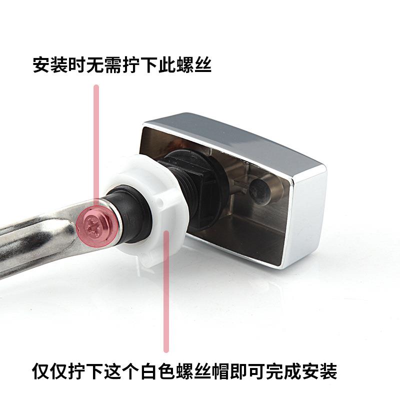 新款直销马桶水箱配件放水扳手家用左侧出水开关抽水座便器水箱下