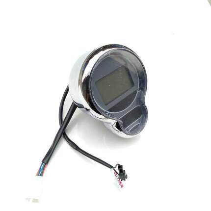 直销新款电动车改装升级液晶仪表速度里程电量档位48v-72v小龟王