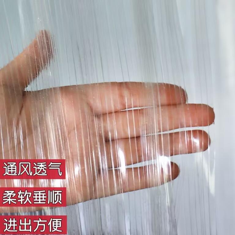 防蚊门帘2025新款免打孔耐用PVC夏季塑料透明魔术贴防蝇虫隔断窗