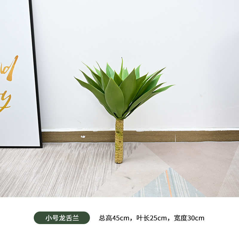 肉假绿树龙舌兰热带仿真假北欧植物沙漠小造景装饰植物龙舌兰多植