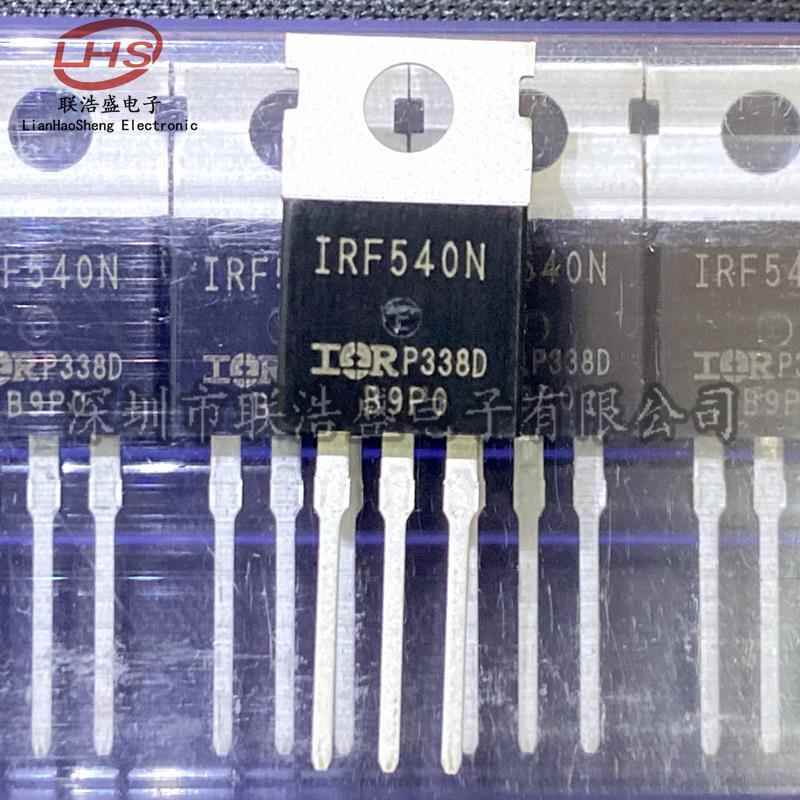 全新台产 IRF540N IRF540 N沟道MOS场效应管 直插TO-220 33A/100V